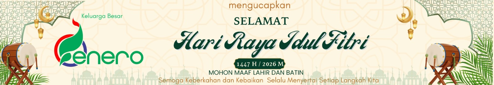 enero ucapan idul fitri 1447 h