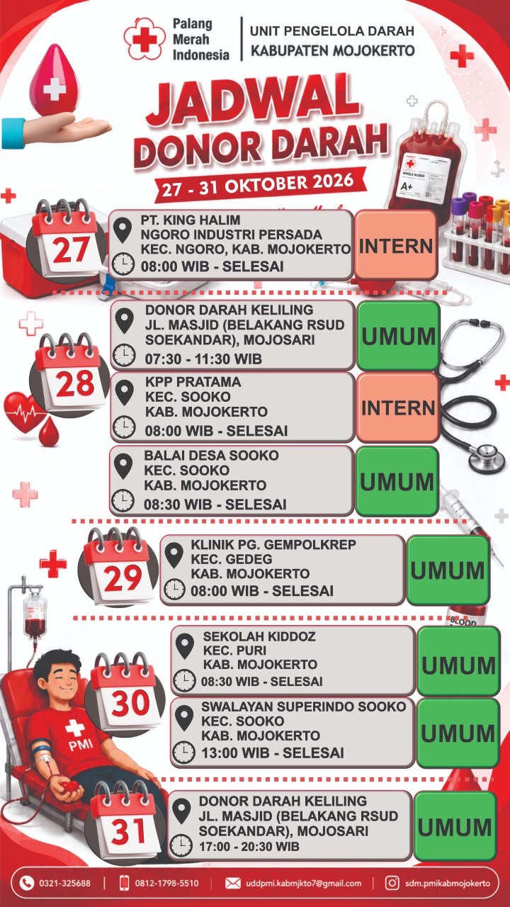Jadwal donor darah