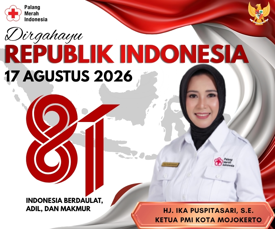 ucapan HUT ke 81 RI PMI Kota Mjkt