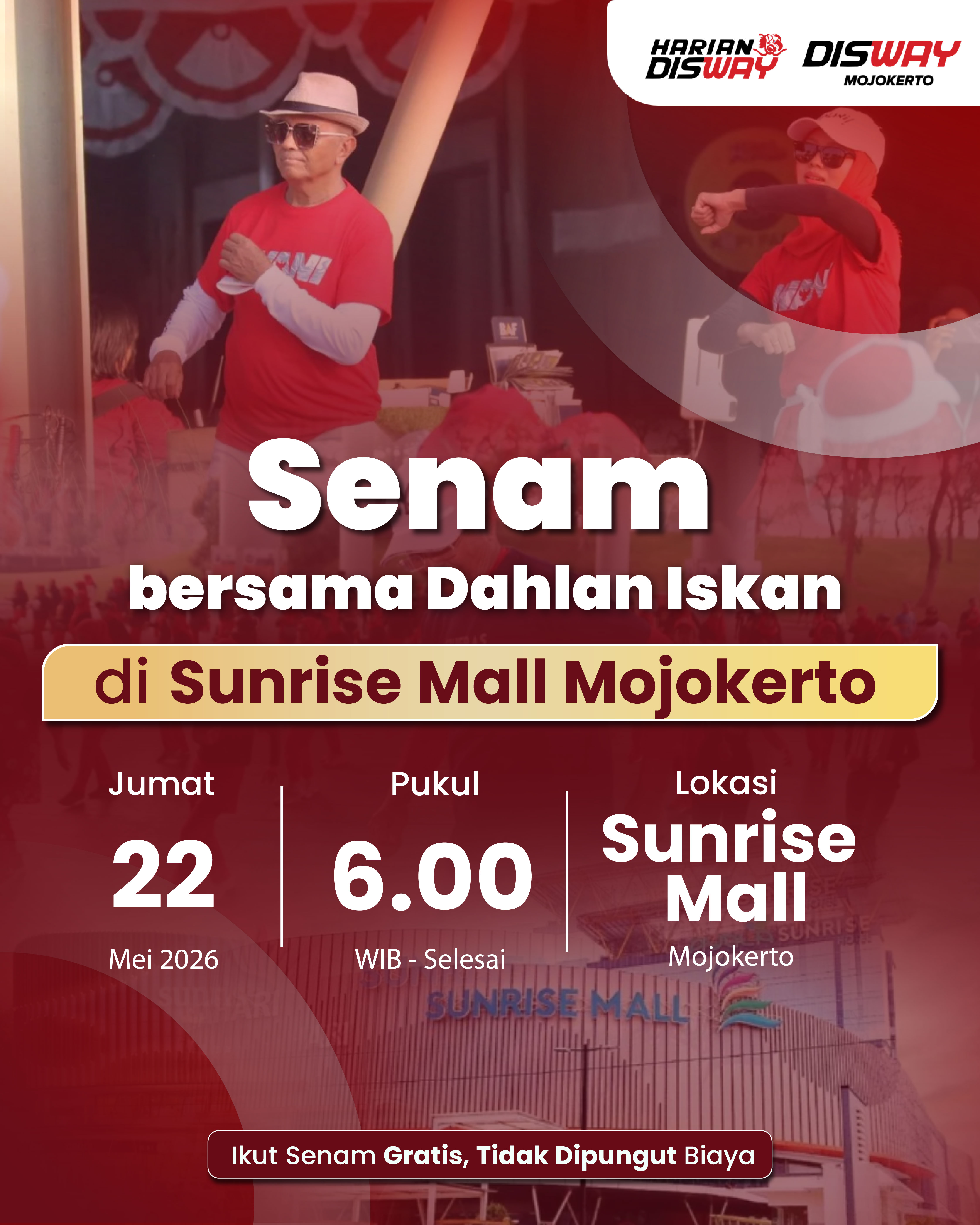 Dahlan Iskan explore jatim mojokerto trip