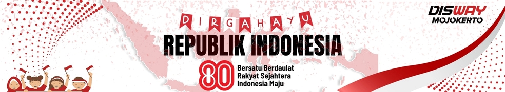 Ucapan HUT ke 80 kemerdekaan RI - Disway Mojokerto