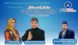 ucapan pelantikan walikota mjkt - 2025 - deny demo