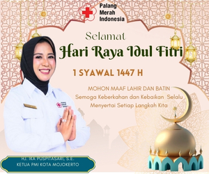 ketua pmi kota mjkt ucapan idul fitri 1447 h