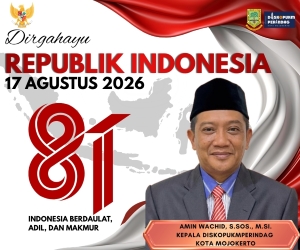 ucapan HUT ke 81 RI Diskopukmperindag kota