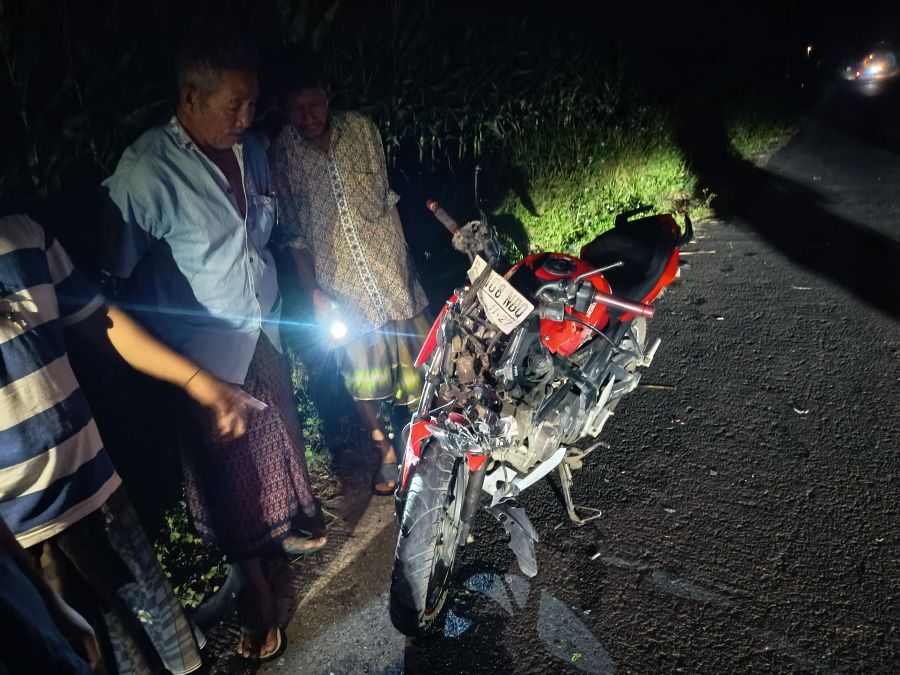 Dua Motor Adu Banteng di Gondang Mojokerto, Tiga Orang Tewas