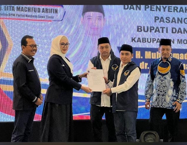 Rekomendasi Turun, Partai NasDem Resmi Usung Gus Barra dan Rizal Maju Pilkada Mojokerto 2024