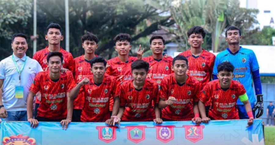 Kalahkan Trenggalek 1-0, Tim Sepak Bola Mojokerto Lolos ke Semifinal Porprov Jatim IX/2025
