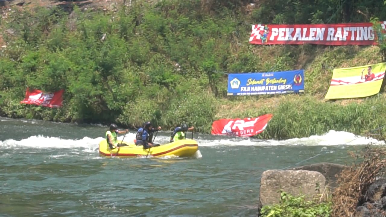 Atlet Arung Jeram Mojokerto Istirahat Pasca Porprov 2023