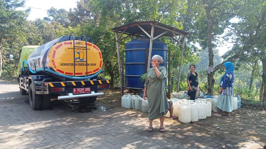 Bantuan Air Bersih Berakhir 11 September, 5.000 Lebih Warga Mojokerto Masih Hadapi Kekeringan