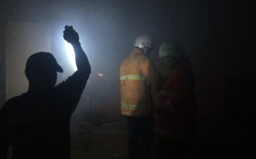 Gudang Kayu di Kutorejo Mojokerto Terbakar, Api Padam Setelah 2,5 Jam