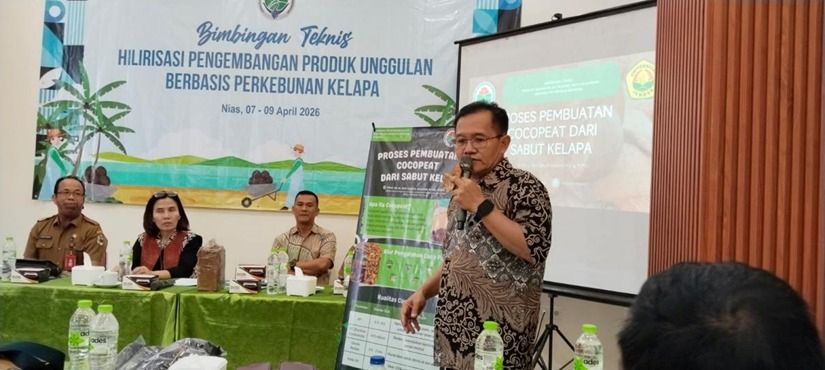 Unej Dorong Hilirisasi Kelapa di Nias, Limbah Disulap Jadi Energi dan Produk Bernilai