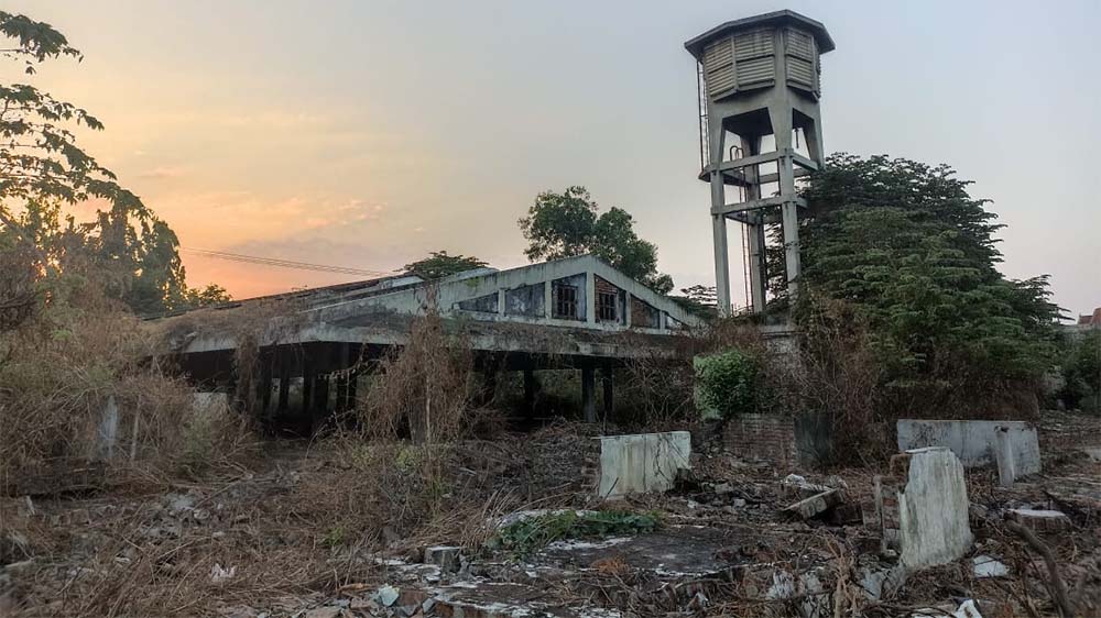 Bekas Pasar Kedungmaling di Mojokerto Terbengkalai, Pembangunan Ruang Terbuka Hijau Tertunda