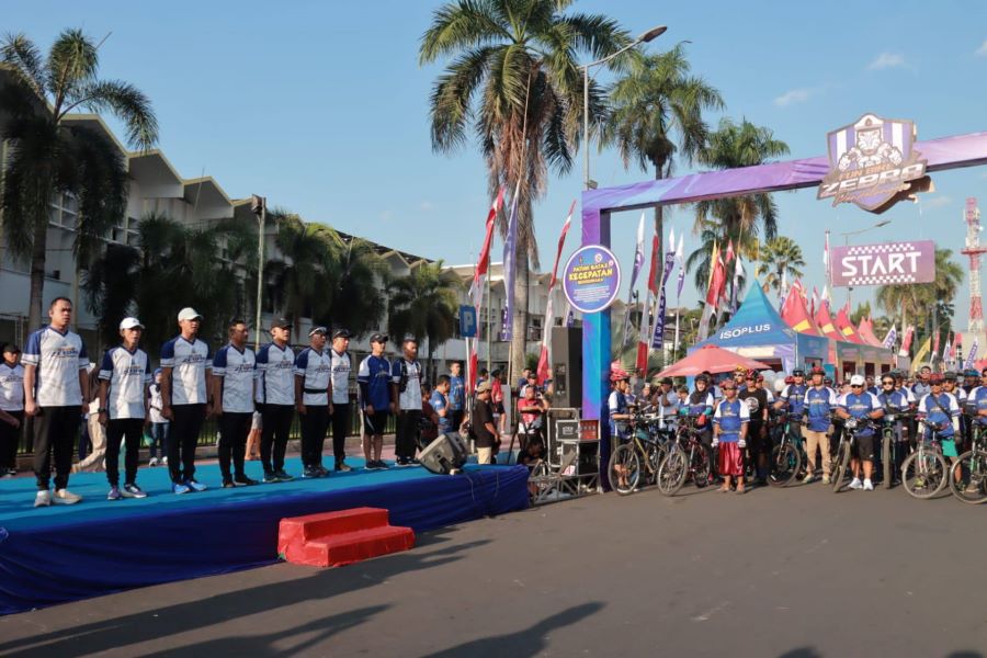 Peringati HUT Lalu Lintas Bhayangkara, Polres-Pemkab Jember Gelar Fun Bike