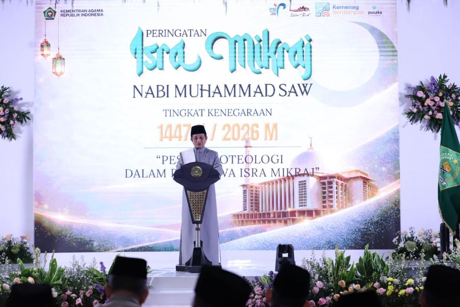Menag: Isra Mikraj Momentum Pertobatan Ekologis, Berhenti Merusak Alam