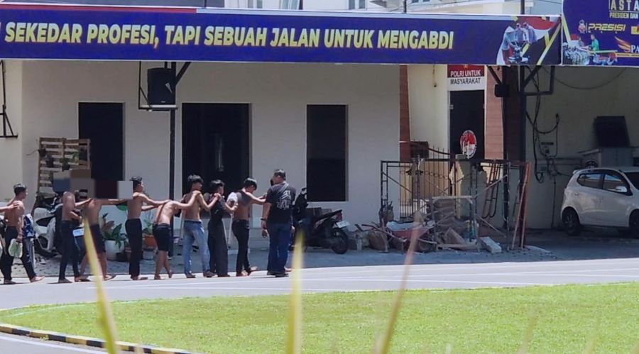 Diduga Hendak Mengikuti Demo, Belasan Remaja Diamankan Polisi di Kota Mojokerto