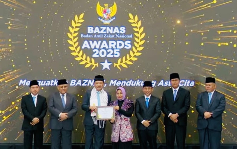 Kabupaten mojokerto Terima 2 Penghargaan Baznas Awards 2025