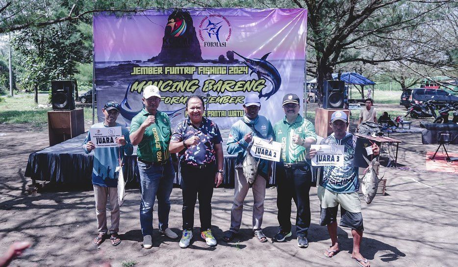 Pertama Digelar,  Jember Funtrip Fishing Langsung Sukses