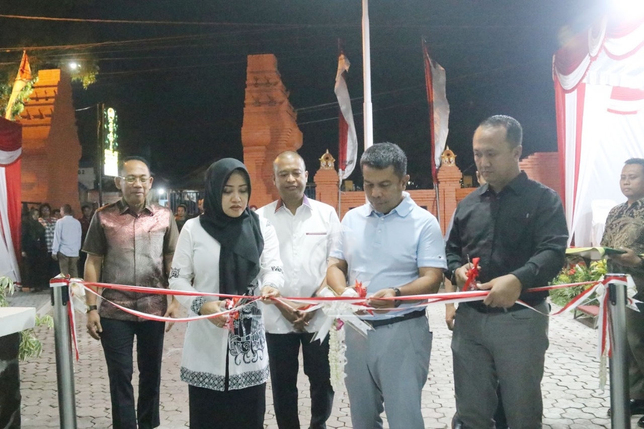 Bupati Mojokerto Ikfina Fahmawati Hadiri Peresmian Makoramil Prajurit Kulon di Kota Mojokerto