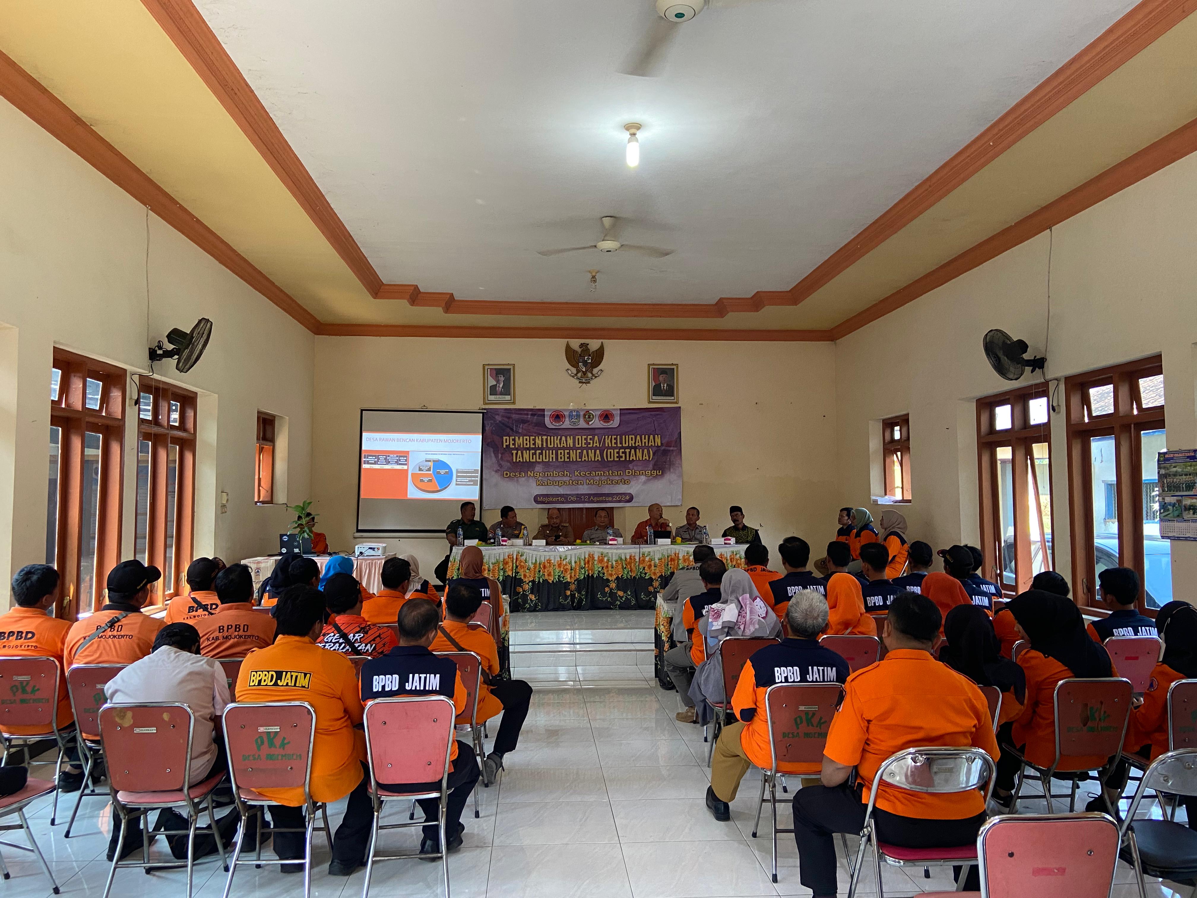 Dua Desa di Mojokerto Berpotensi Terjadi Bencana, BPBD Bentuk Destana