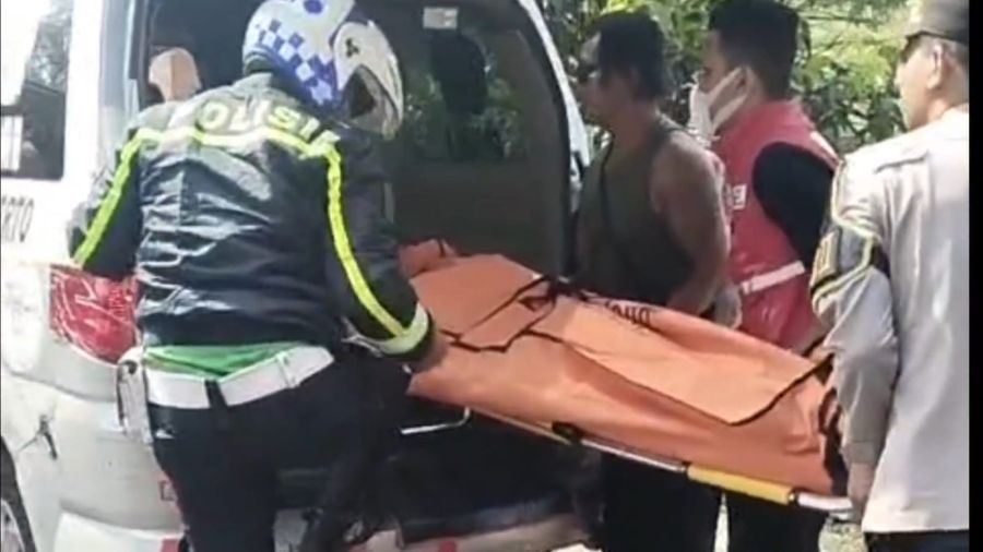 Pemotor Tewas Usai Alami Kecelakaan Lalu Lintas di Mojosari Mojokerto