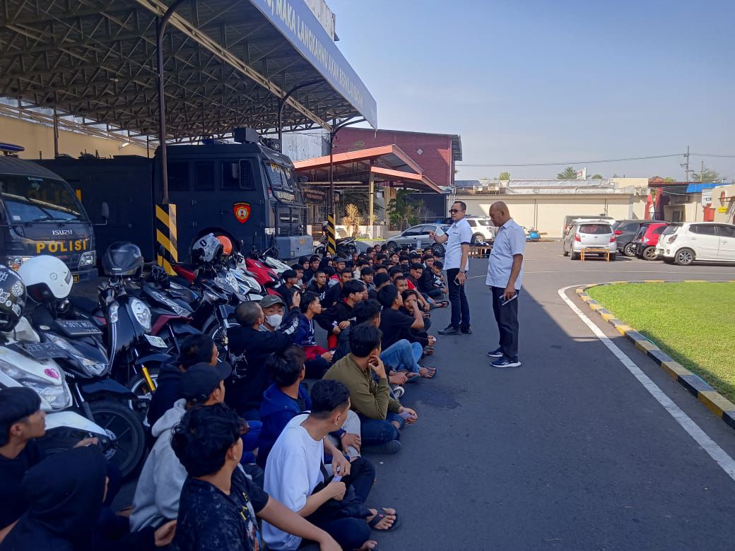 Hendak ke Mojokerto, Puluhan Pesilat dari Berbagai Daerah Diamankan Polisi