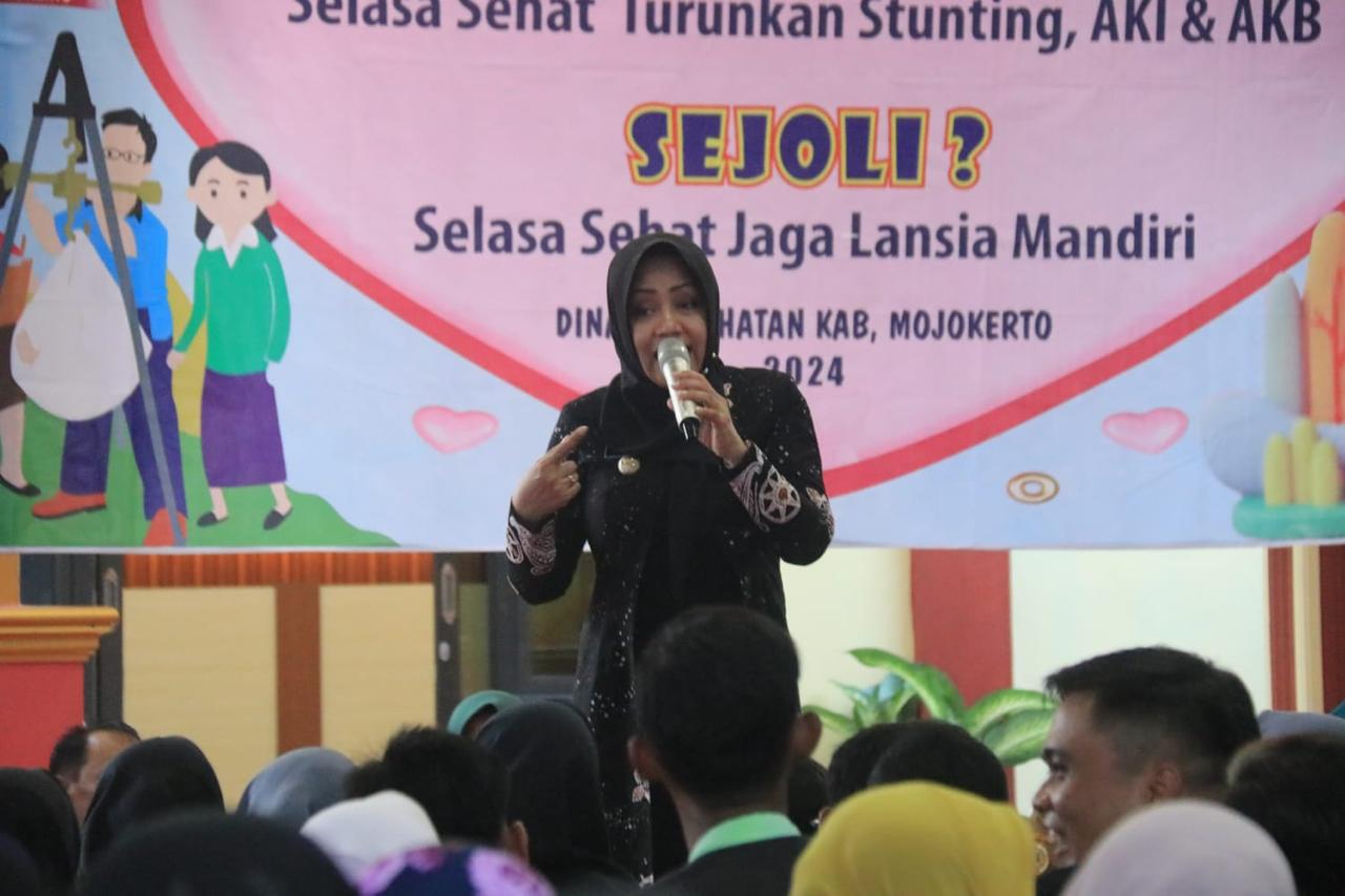 Program Sehati-Sejoli di Desa Banjarsari, Pemkab Mojokerto Konsisten Tekan Angka Stunting  