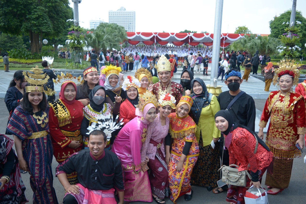 Walikota Surabaya Undang Warga Kenakan Baju Adat Ikuti Upacara Sumpah Pemuda