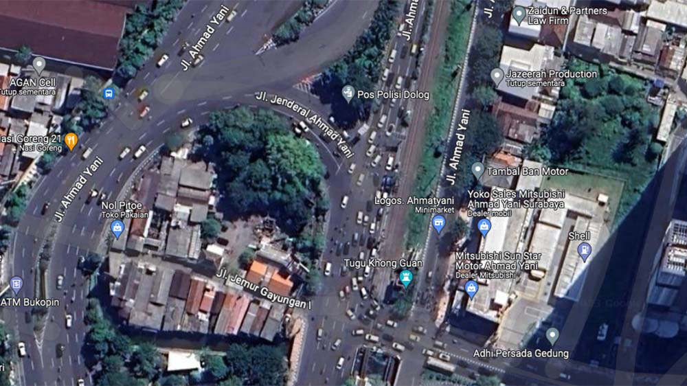 Urai Kepadatan di Bundaran Taman Pelangi, Pemkot Surabaya Akan Bangun Underpass 