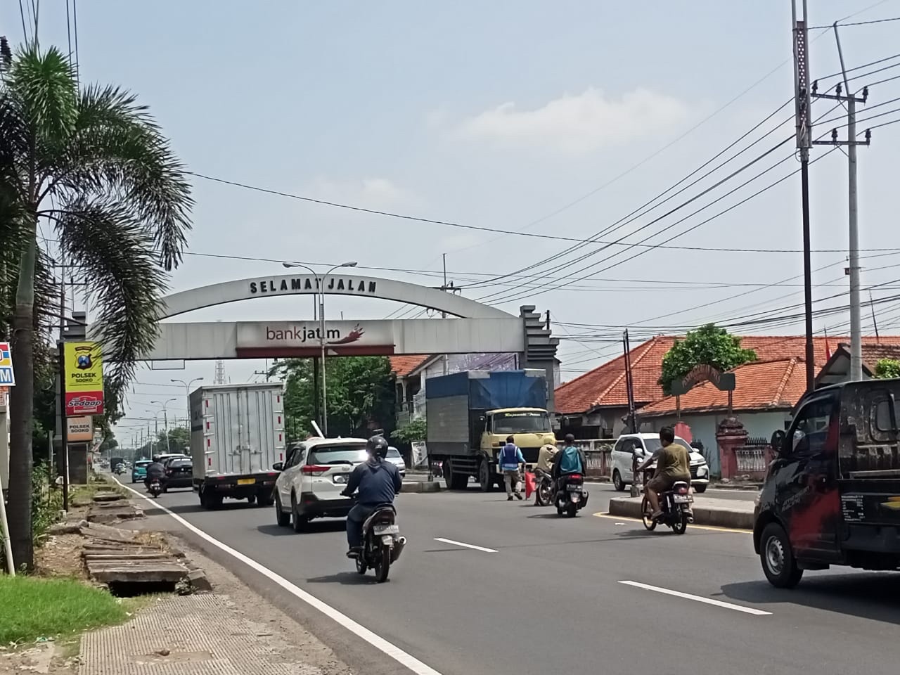 Satlantas Polres Mojokerto Petakan Jalur Kemacetan dan Kecelakaan Jelang Arus Mudik Idul Fitri 2025