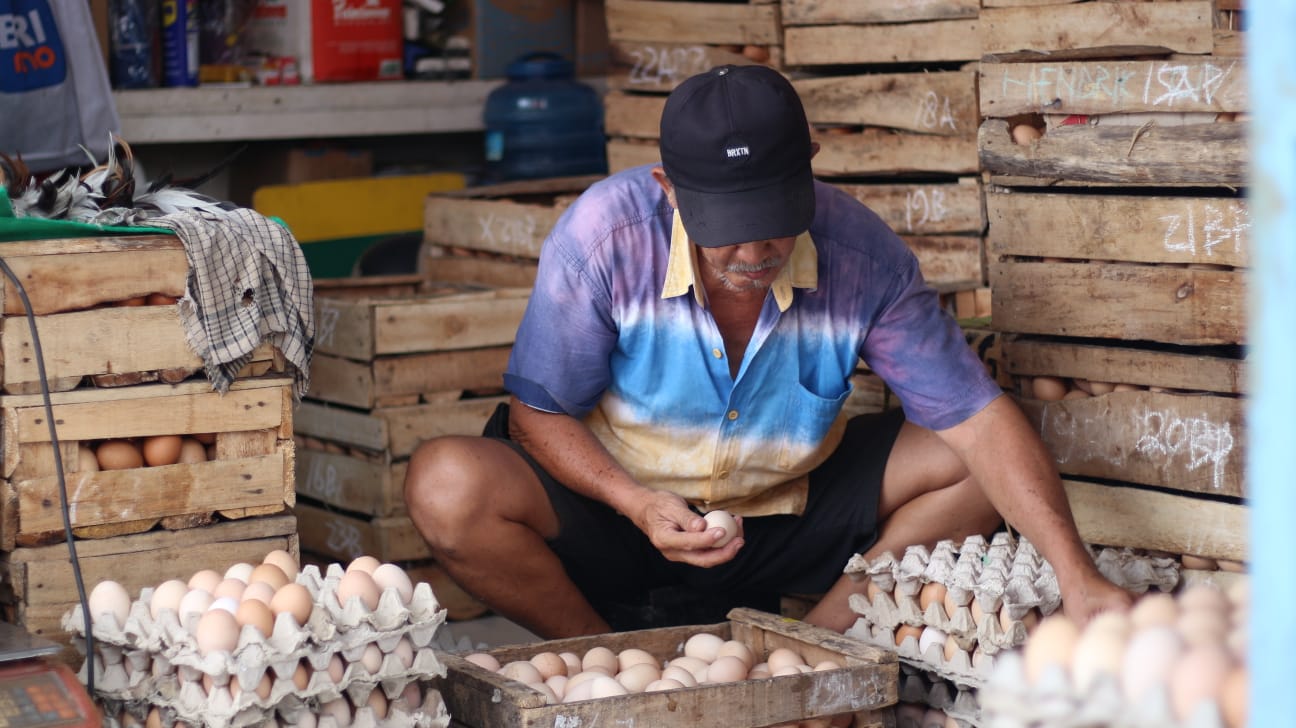 Telur Ayam Penyumbang Inflasi Tertingi di Mojokerto pada Maret 2024