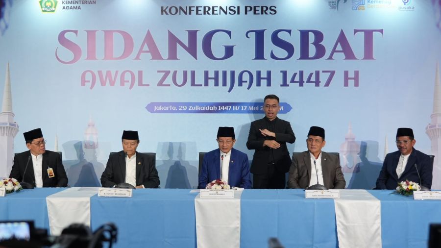 Pemerintah Tetapkan Iduladha 2026 Jatuh pada 27 Mei, Hilal Zulhijah Terpantau di Lamongan
