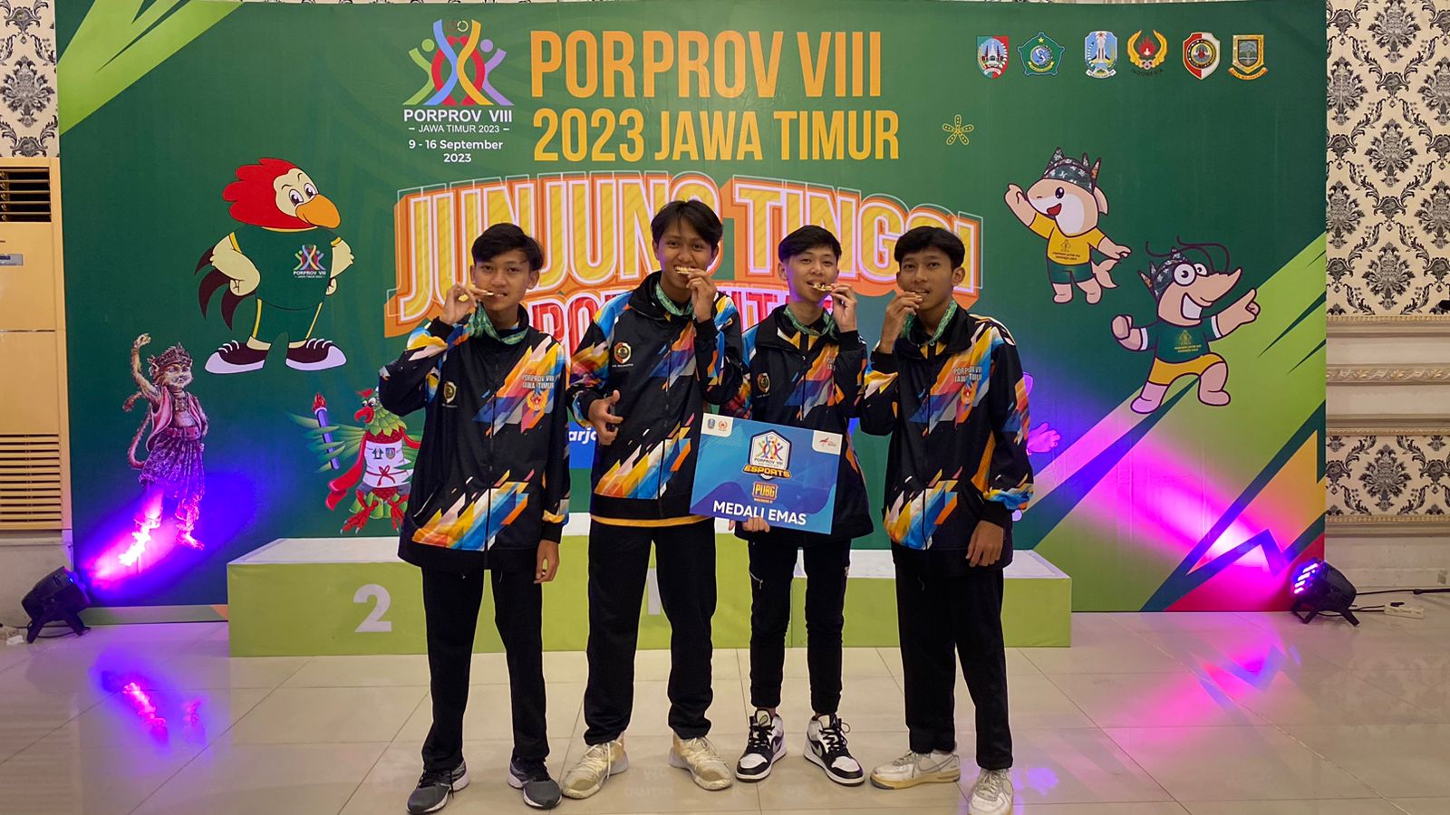 Tim Esport Mojokerto Kembali Raih Emas di Porprov VIII Jatim 