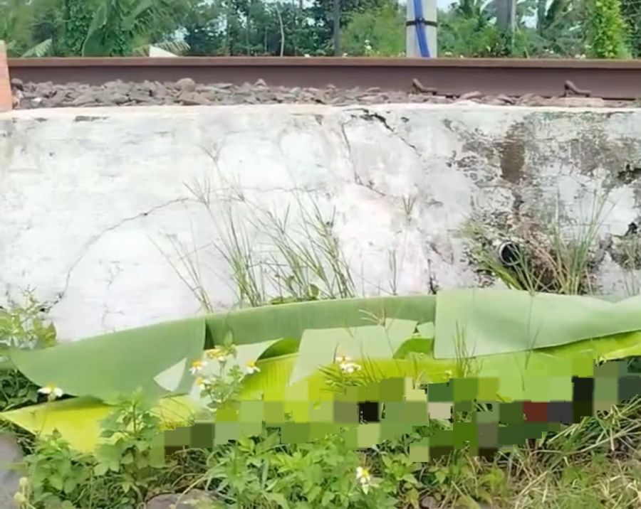 Pria Tanpa Identitas Tewas Tertabrak KA Commuter Line Dhoho di Mojokerto