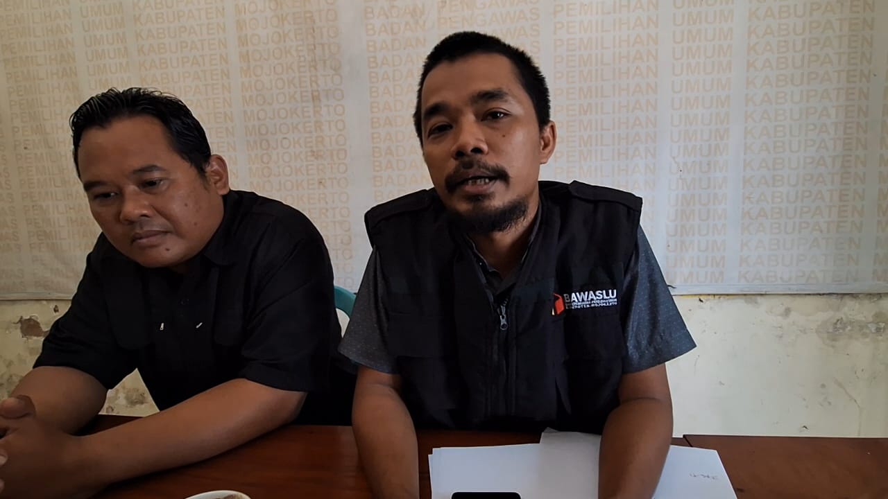 Dugaan Kecurangan Pemilu 2024, Bawaslu Kabupaten Mojokerto Terima Laporan dari Dua Caleg Demokrat