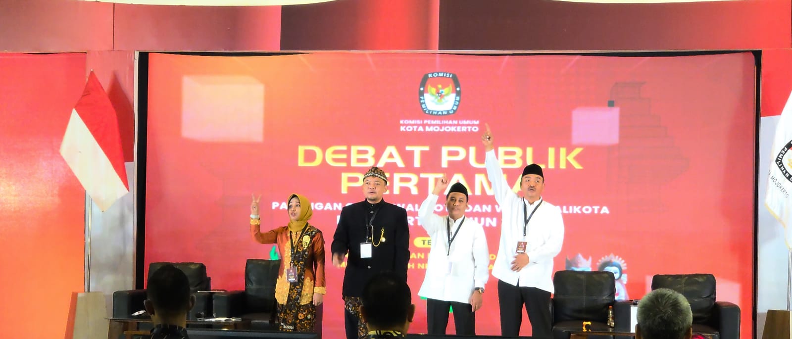 Debat Kedua Pilwali Kota Mojokerto  Diundur, dari 4 November ke 7 November