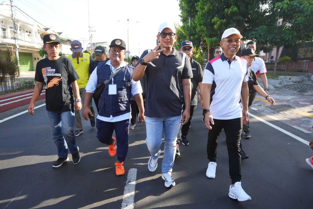 Peringati May Day, Pemkot Mojokerto Gelar jalan Sehat 