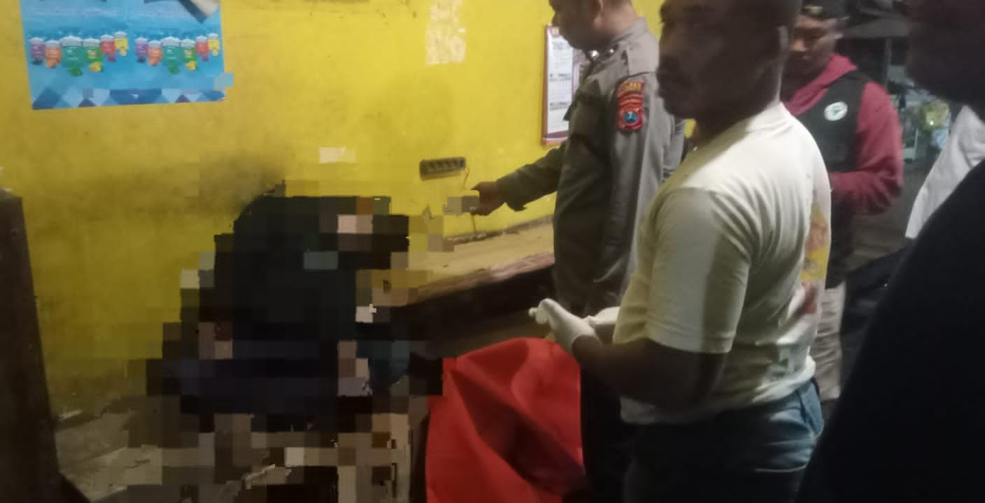 Pria Meninggal Mendadak di Warung Kopi Pasar Raya Mojosari, Diduga Akibat Angin Duduk