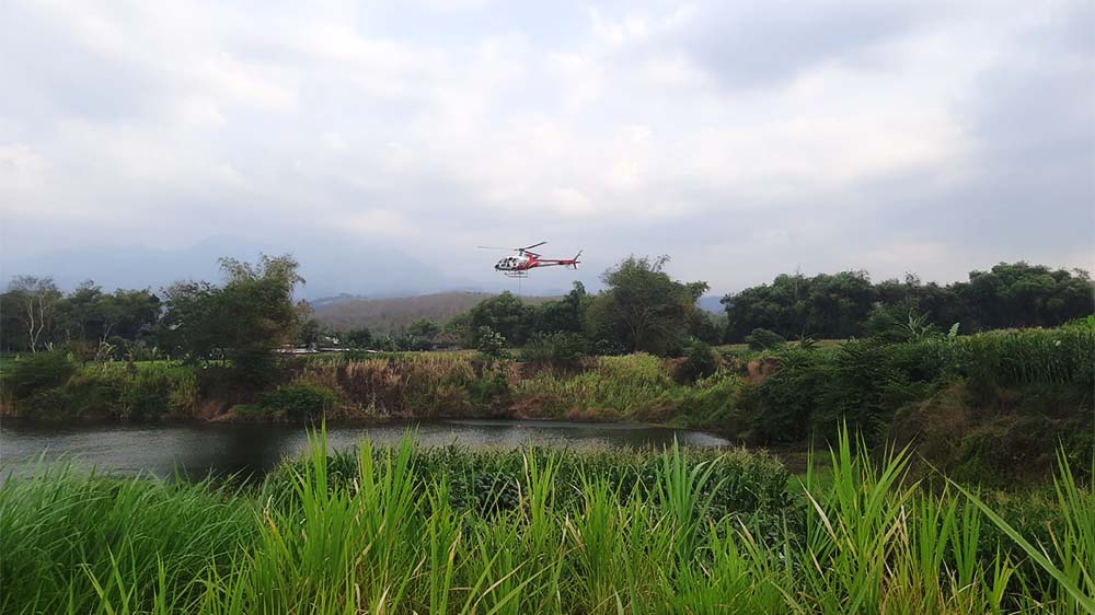 Karhutla di Gunung Anjasmaro Berhasil dipadamkan Melalui Water Booming