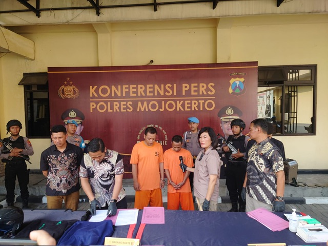 2 Residivis Pencuri Motor di Gondang Mojokerto Ditangkap