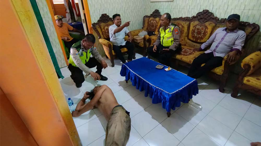 Pelaku Pelecehan Seksual Terhadap Siswi SD di Ngoro Mojokerto ditangkap Warga