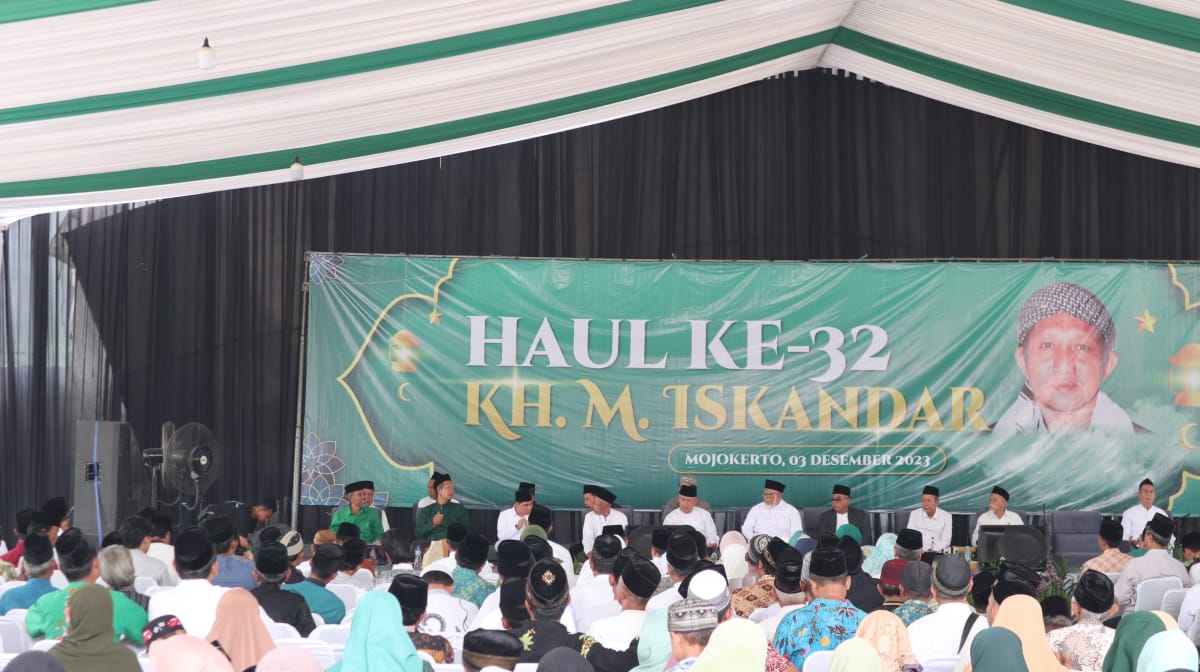 Cak Imin Hadiri Haul ke 32 KH M Iskandar di Mojokerto