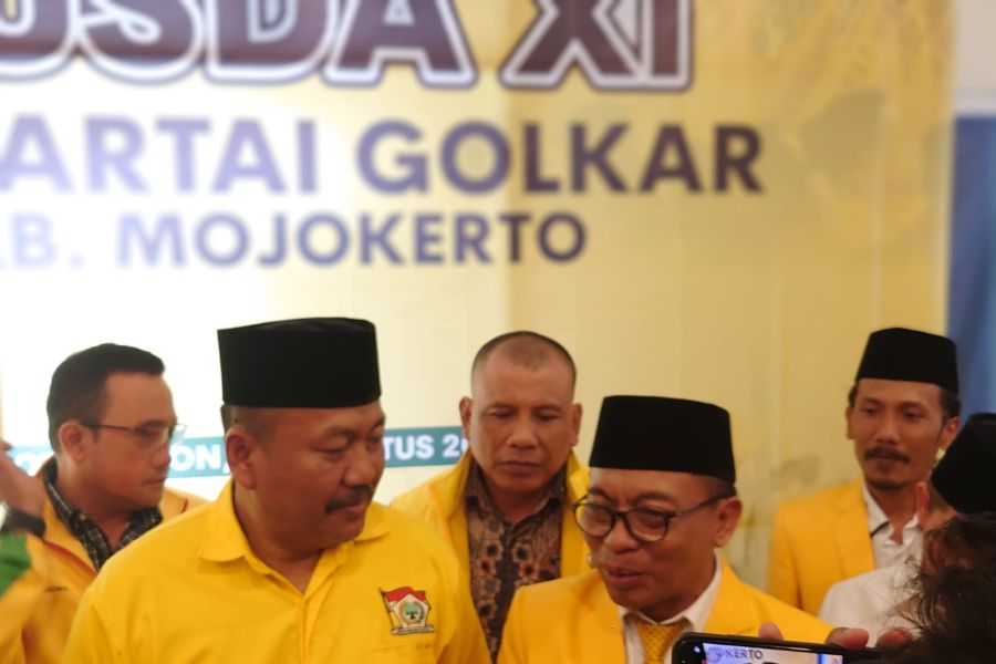 Winajat Terpilih Aklamasi sebagai Ketua DPD Partai Golkar Kabupaten Mojokerto dalam Musda XI