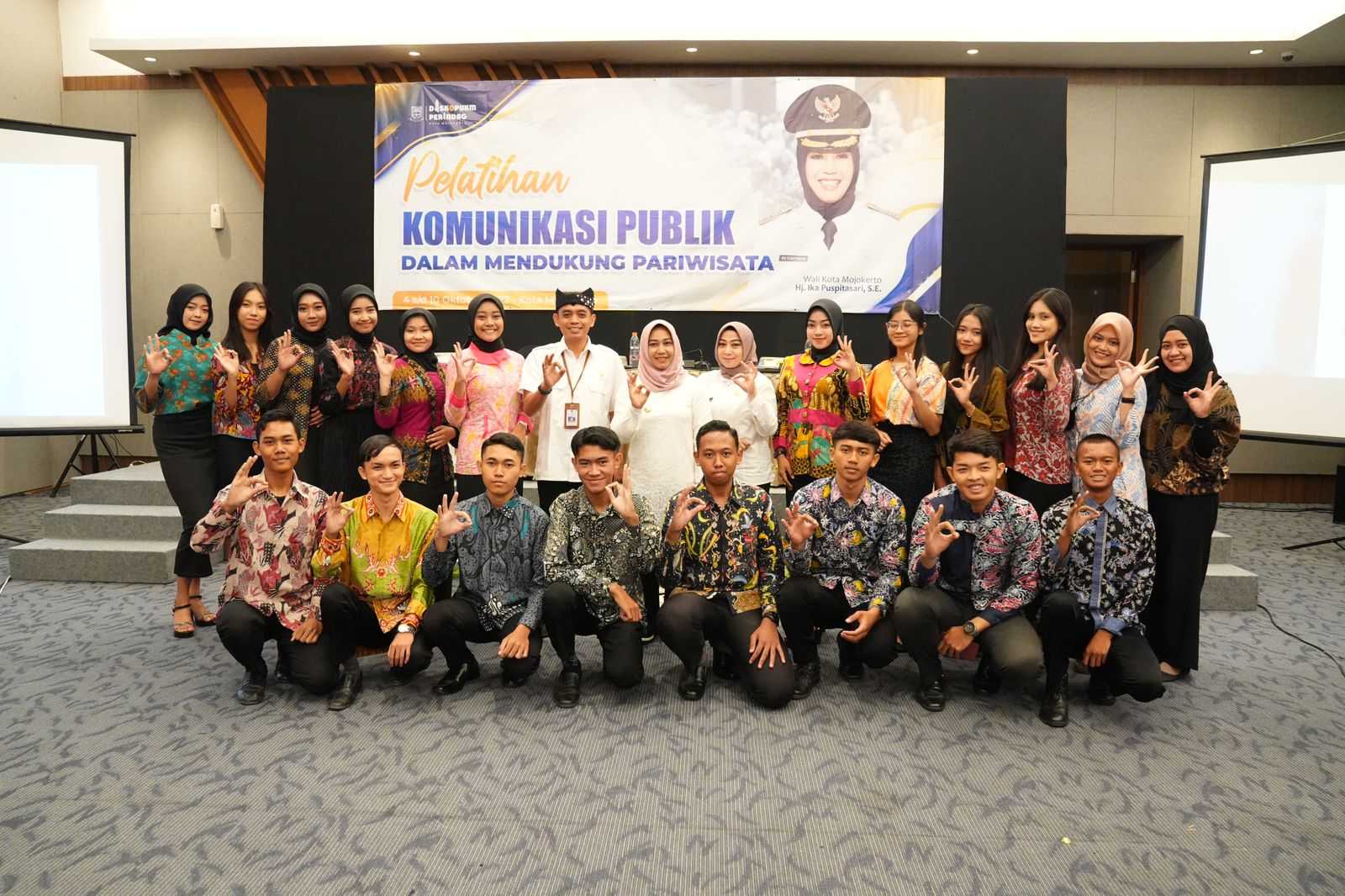 20 Finalis Duta Batik Kota Mojokerto Dapat Pelatihan Komunikasi Publik  
