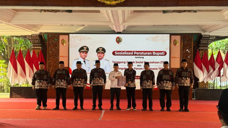 Bupati Mojokerto Kukuhkan Forum TSP, Perkuat Kolaborasi CSR untuk Kesejahteraan Warga