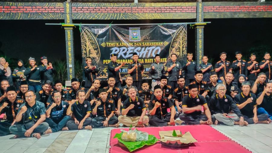Sesepuh dan Warga PSHT Mojokerto Duduk Bersama, Pesan Persaudaraan Mengemuka