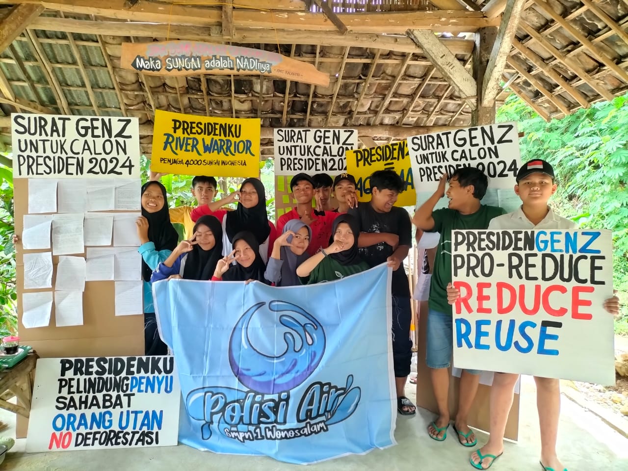 Polisi Air Wonosalam Impikan Capres 2024 Seperti Aquaman Bisa Jaga dan Lindungi Sungai Indonesia