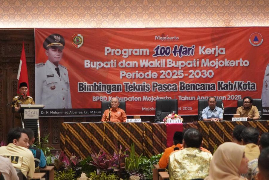 Wujudkan Program 100 Hari Kerja,  Gus Barra Buka Bimbingan Teknis Pasca Bencana