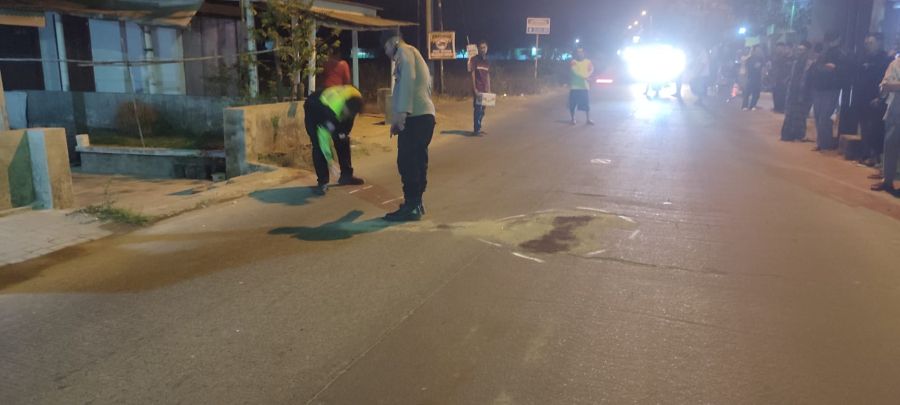 Pejalan Kaki Tewas Tertabrak Motor di Kutorejo Mojokerto, Diduga Pengendara Kurang Konsentrasi