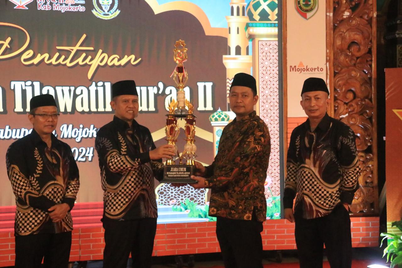 Kecamatan Mojoanyar Berhasil Sabet Juara Umum MTQ II Kabupaten Mojokerto