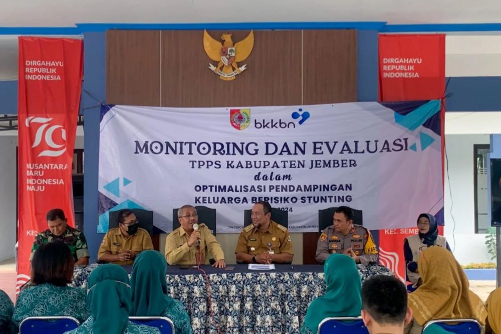  Optimalkan Kinerja Tim Pendamping Keluarga, TPPS Kabupaten Jember Lakukan Monev 